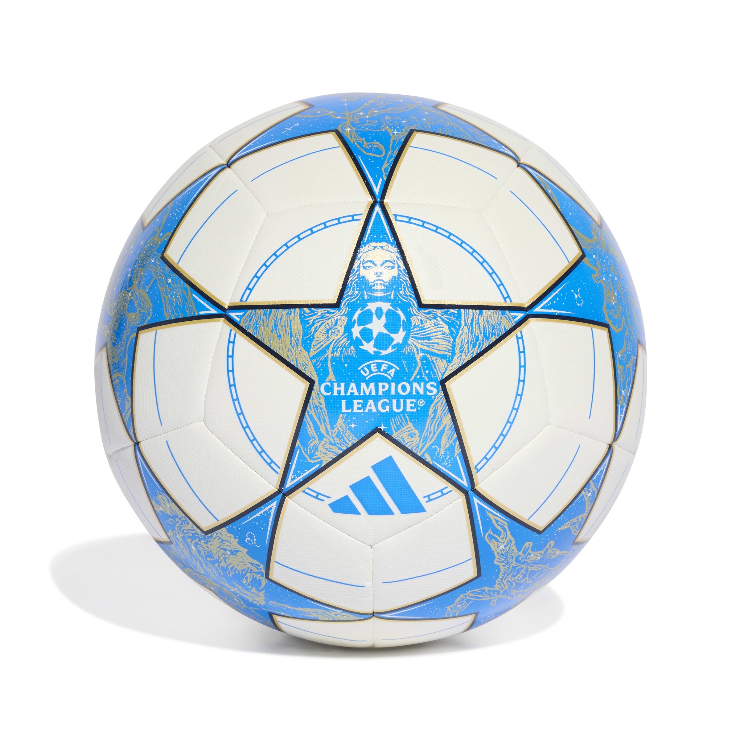 adidas UCL Training League Stage Soccer Ball 25/26 - White/Blue - Best Buy Soccer